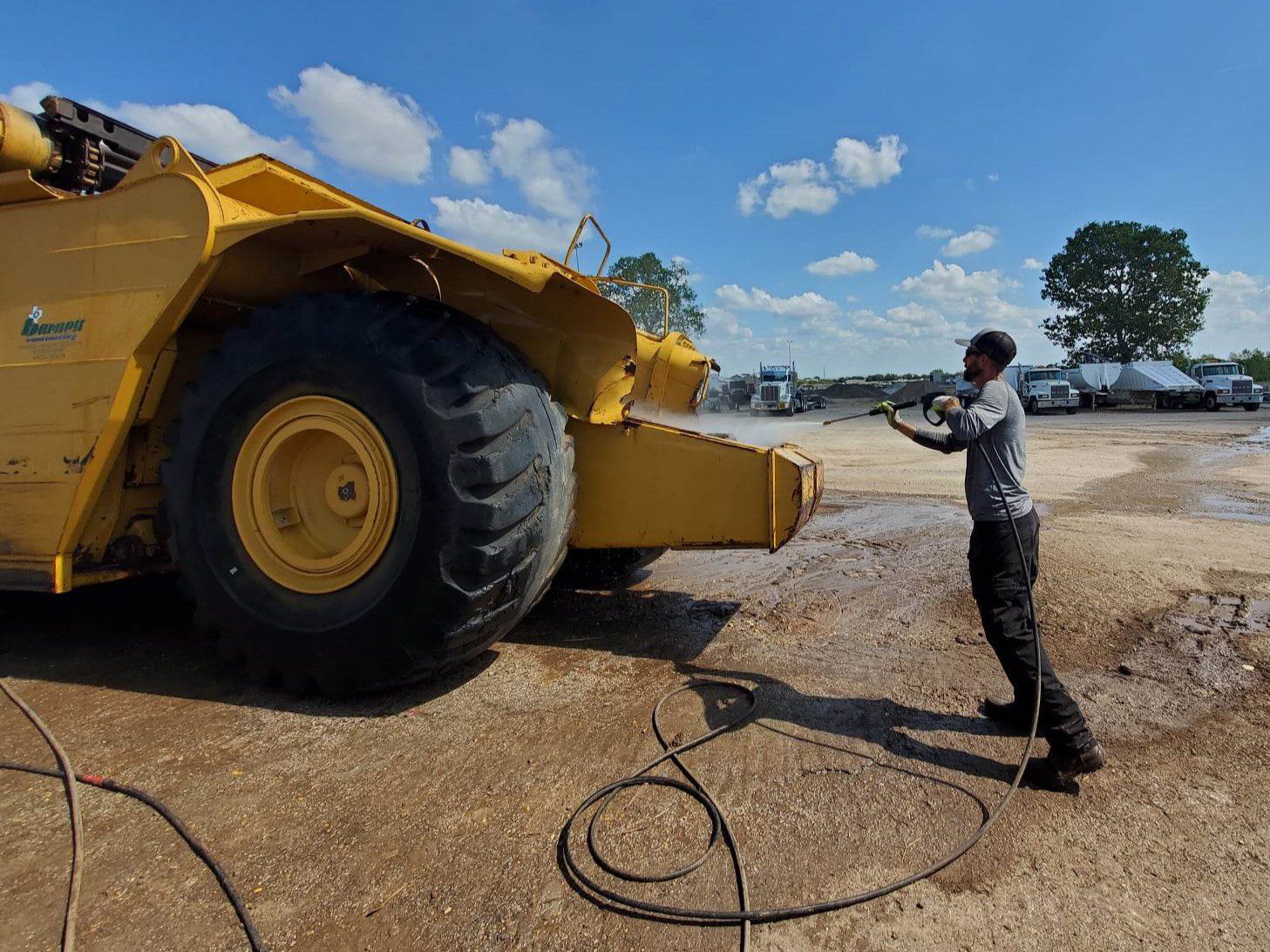 Waco Hydro Wash Pressure Washing & Soft Washing - Heavy Equipment Power Washing